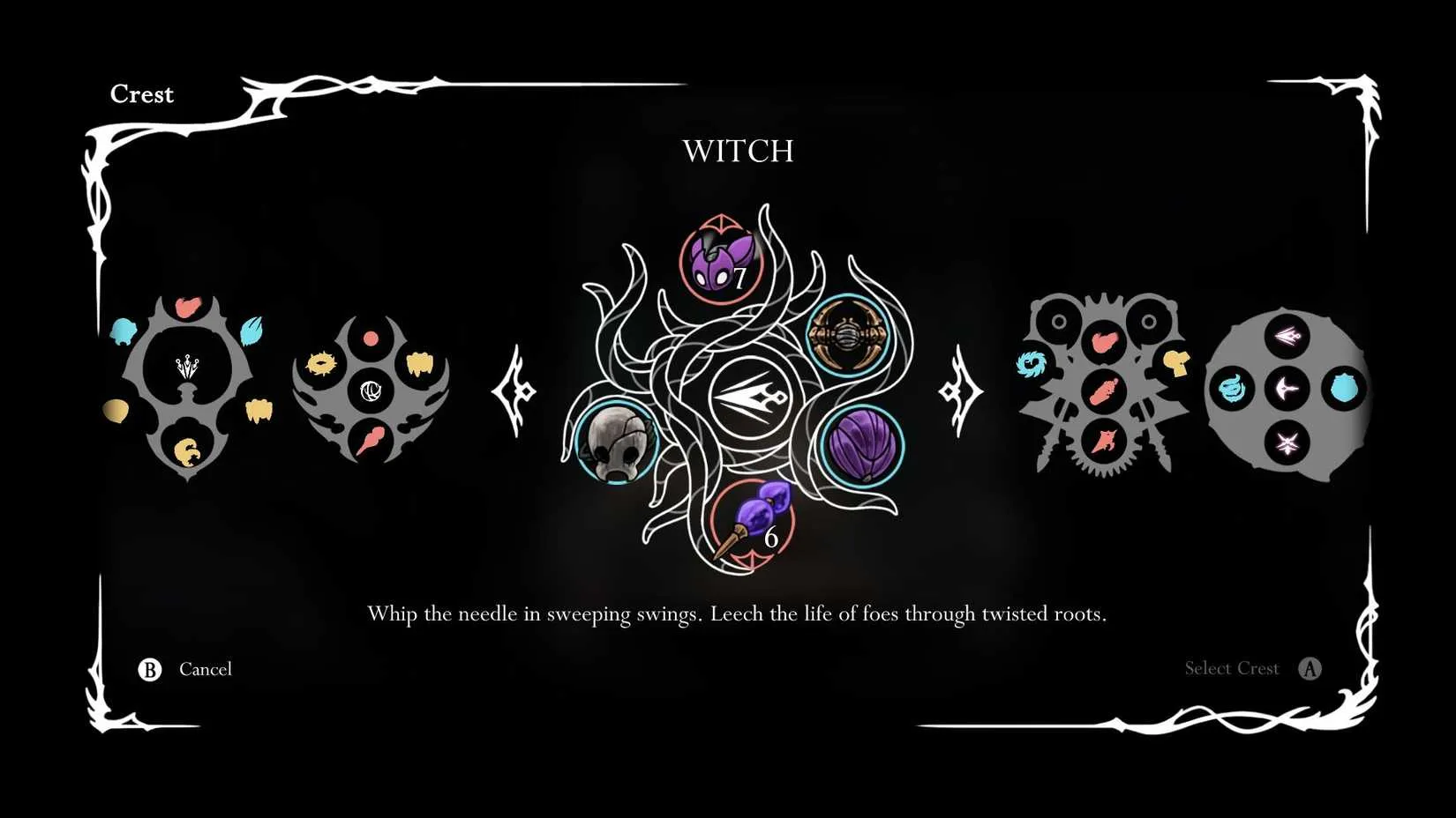A close view of a mysterious Crest, one of the many needed for full completion.