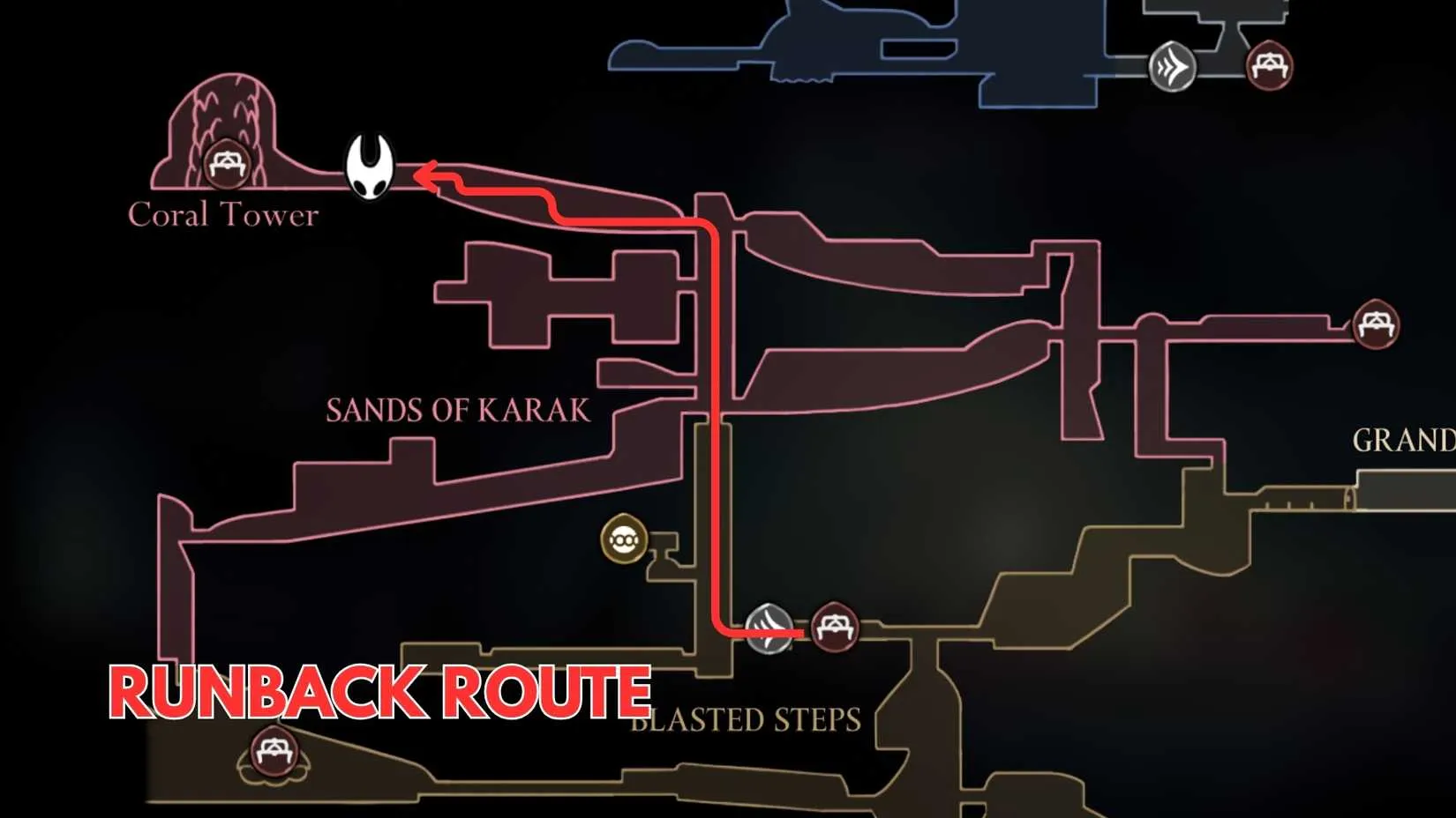 Raging Conchfly runback shortcut