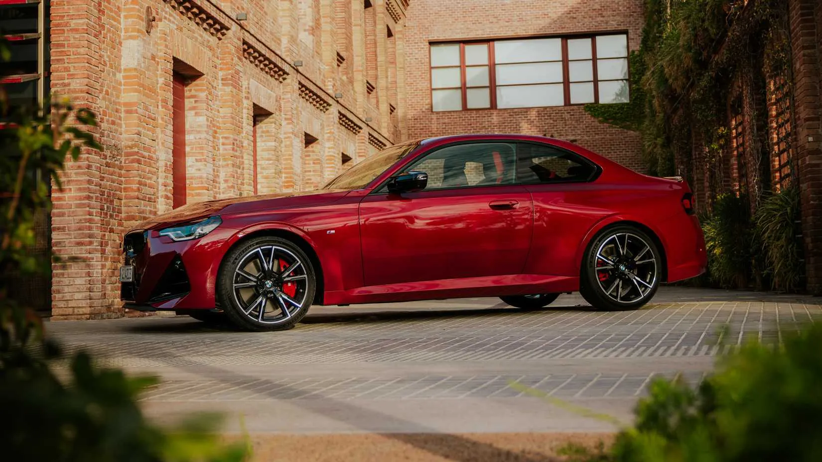 BMW M240i xDrive on the move