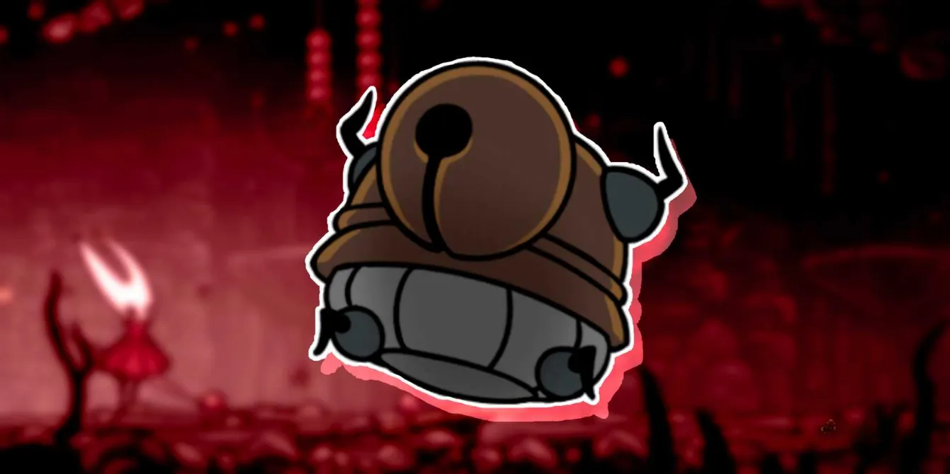 A menacing Deep Diver enemy from Hollow Knight: Silksong