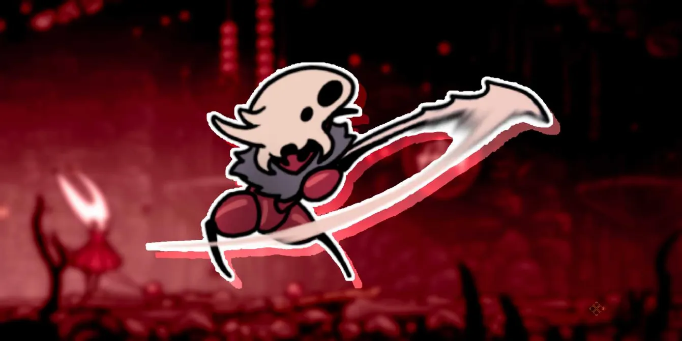 A Skarr Stalker from the Hunter's March in Hollow Knight: Silksong