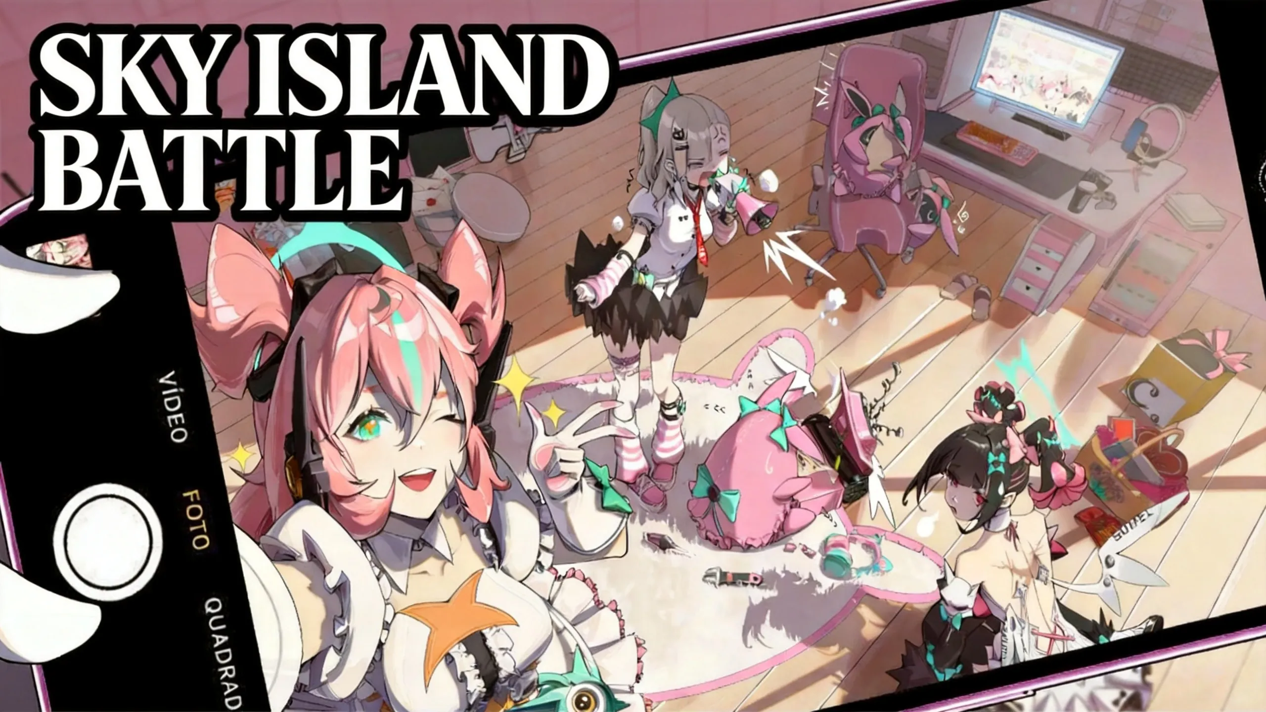 Zenless Zone Zero agents battling enemies in Sky Island