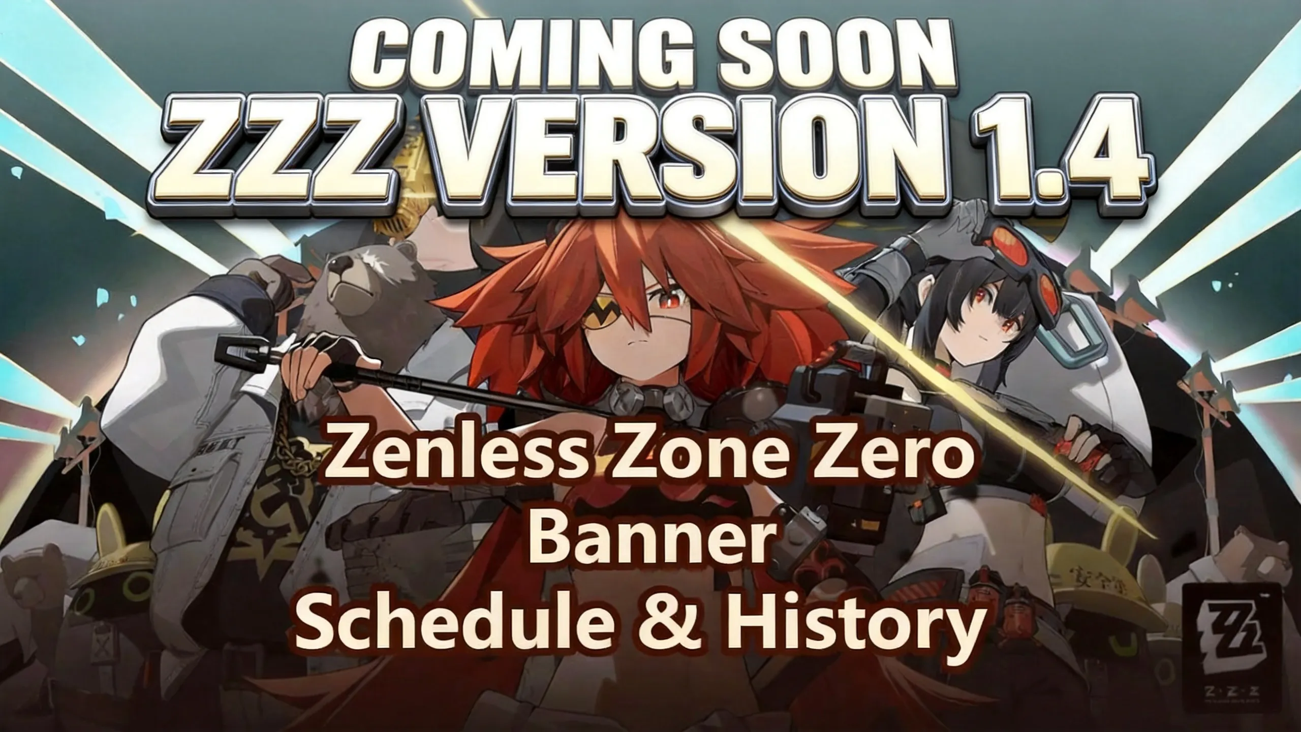 ZZZ Version 1.4 new character official art
