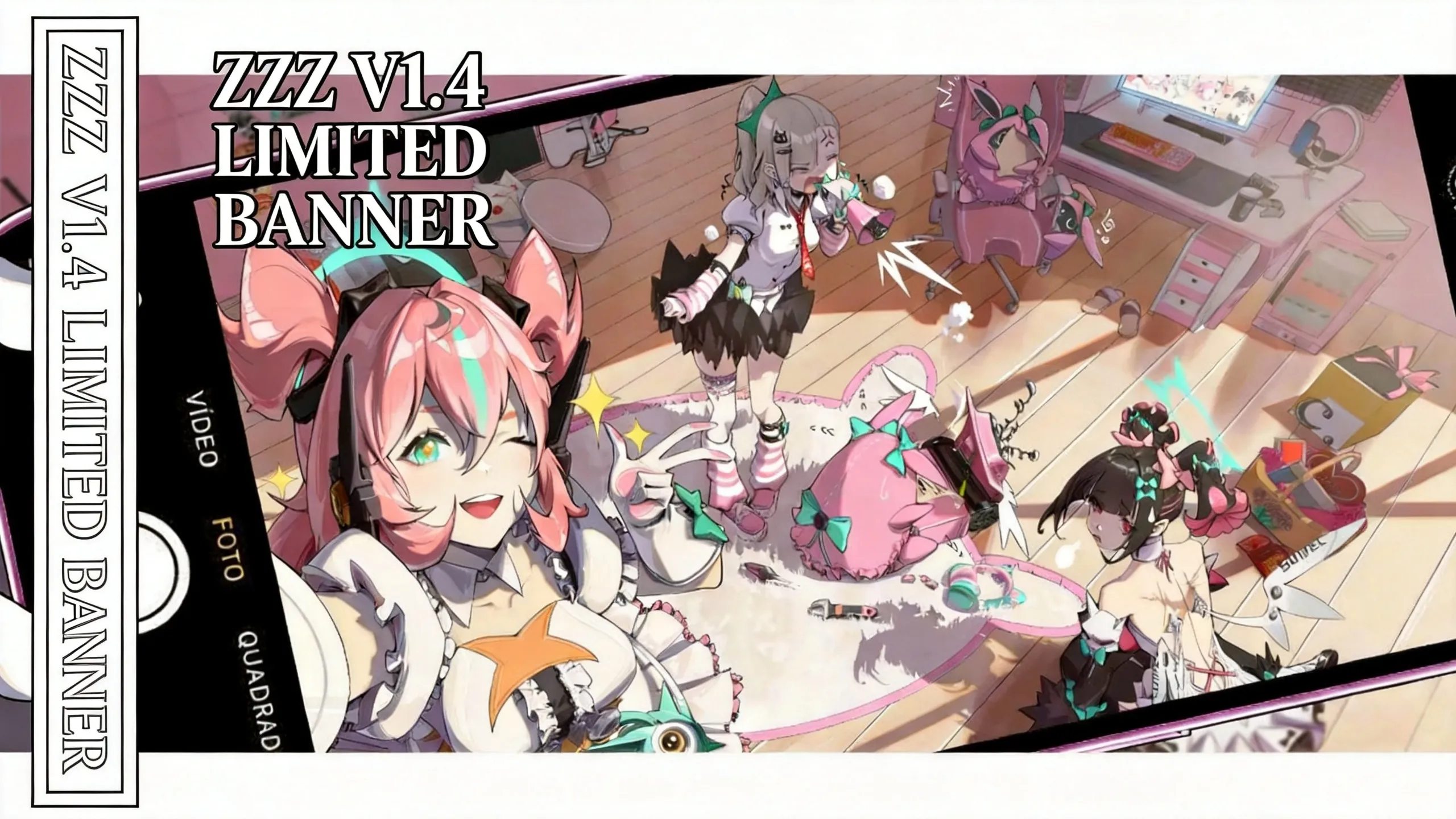 ZZZ Version 1.4 Limited Character Banner Interface