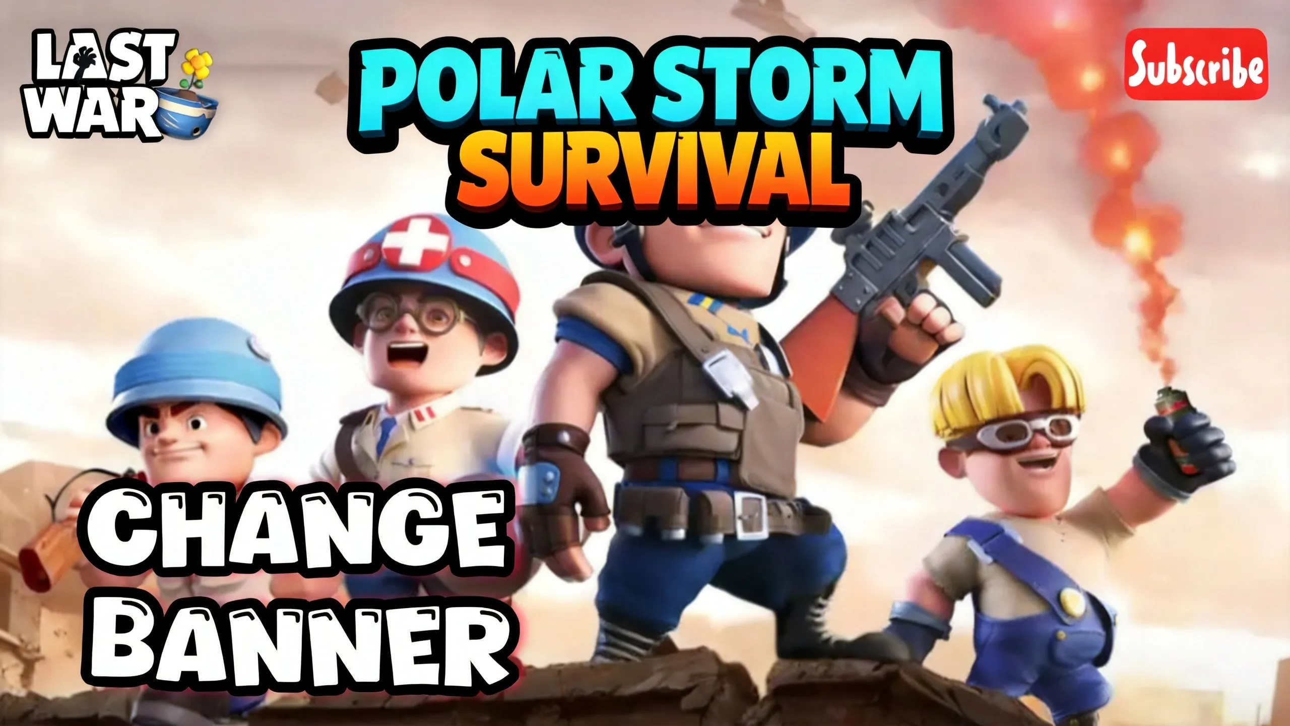 Last War Survival Polar Storm frozen base with High-heat Furnace