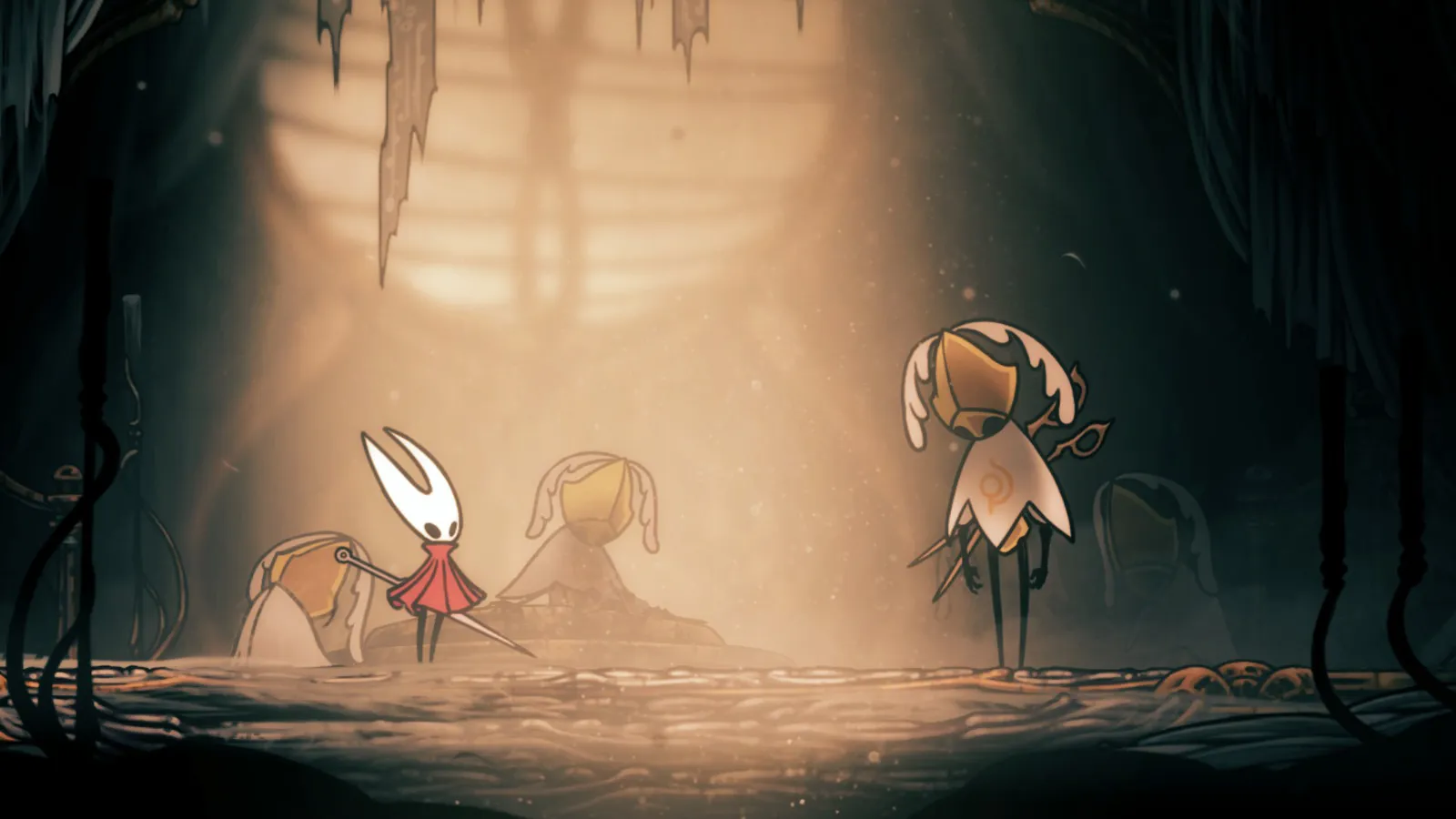 Second Sentinel standing in Silksong