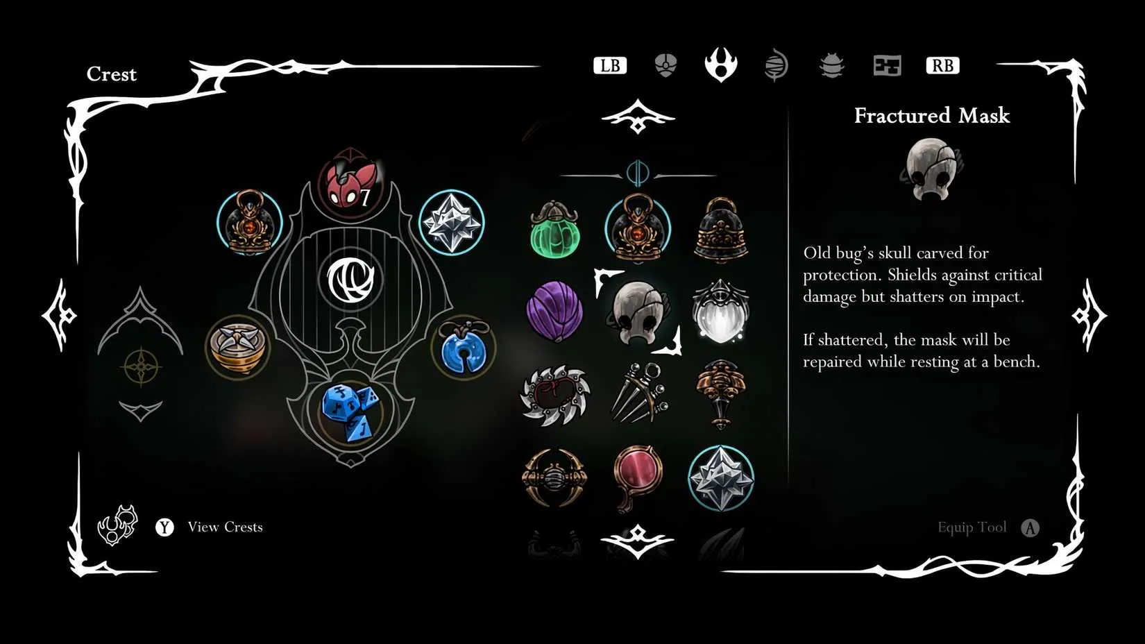 Hornet’s classic pogo attack recreated through the Wanderer crest