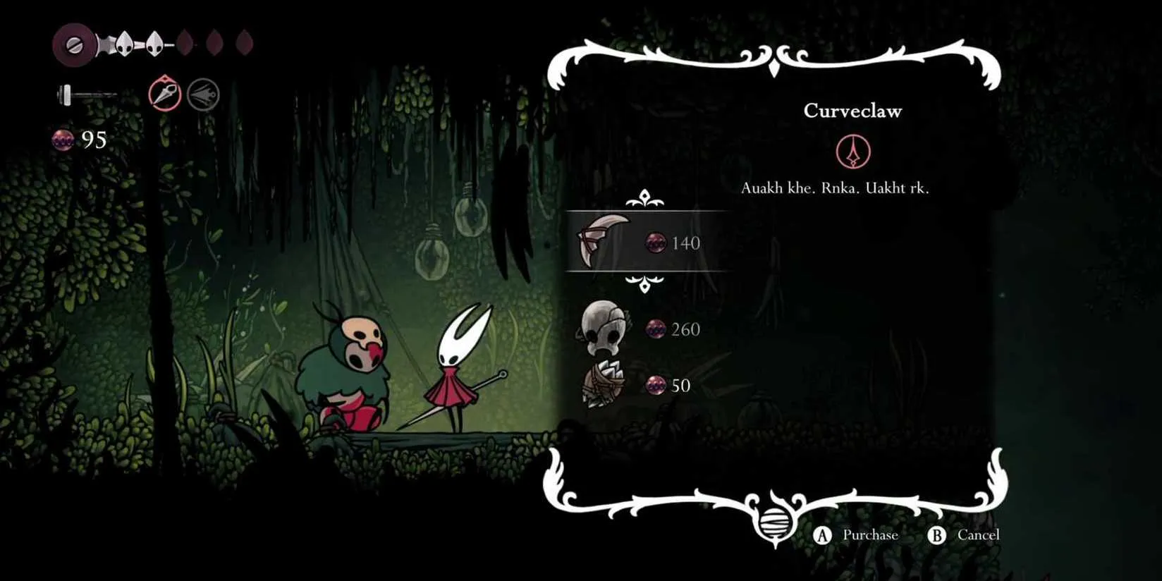 Mottled Skarr's hidden alcove in Hunter's March, accessible only with the glide ability