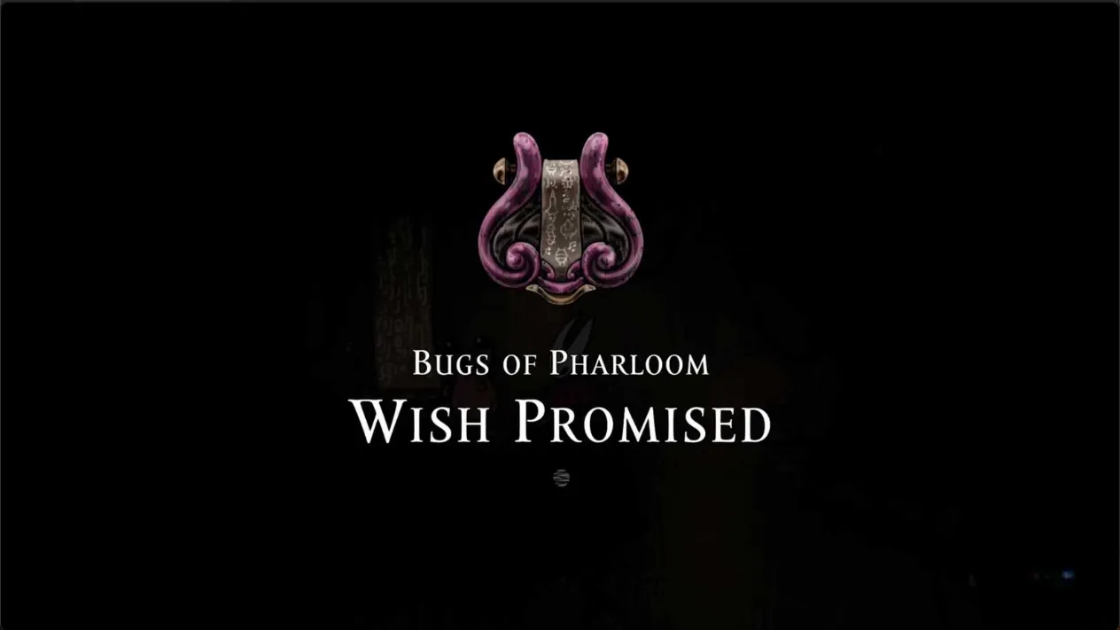 The moment the Bugs of Pharloom wish is granted
