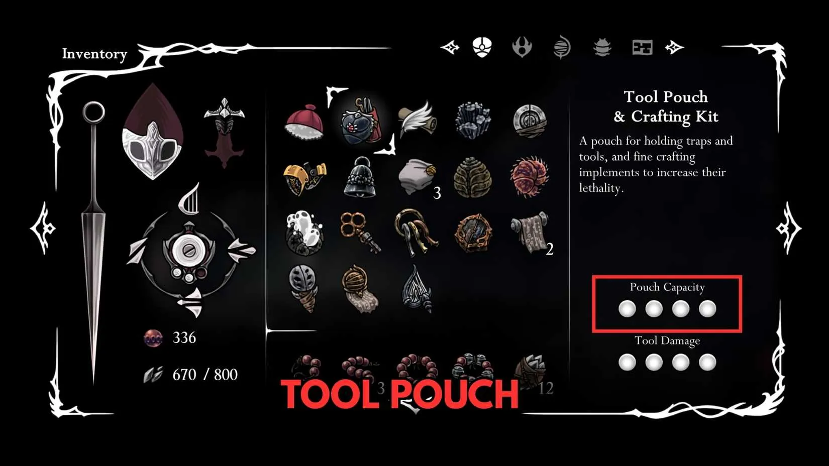 Complete Tool Pouch fully upgraded