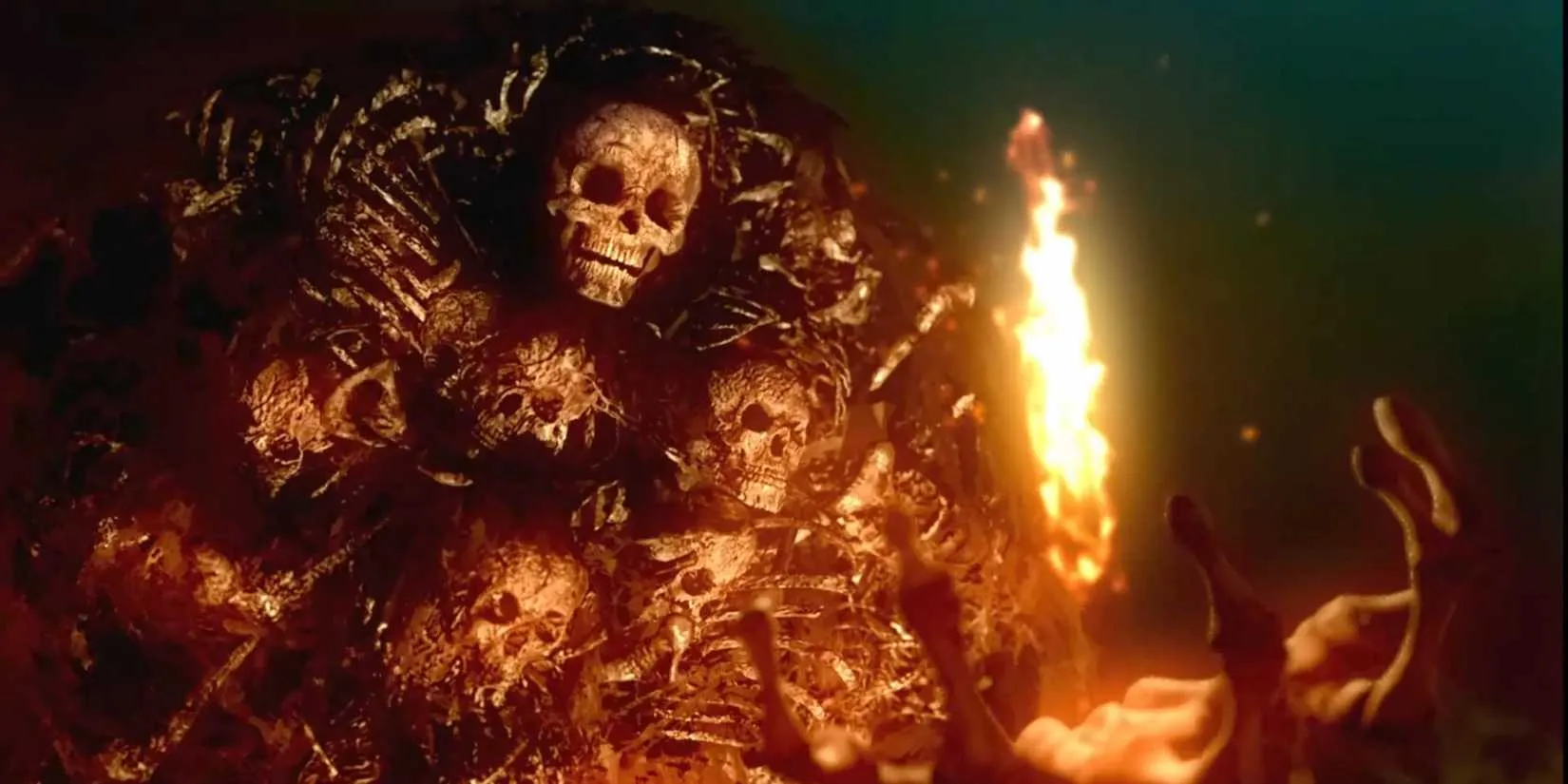Gravelord Nito in Dark Souls intro
