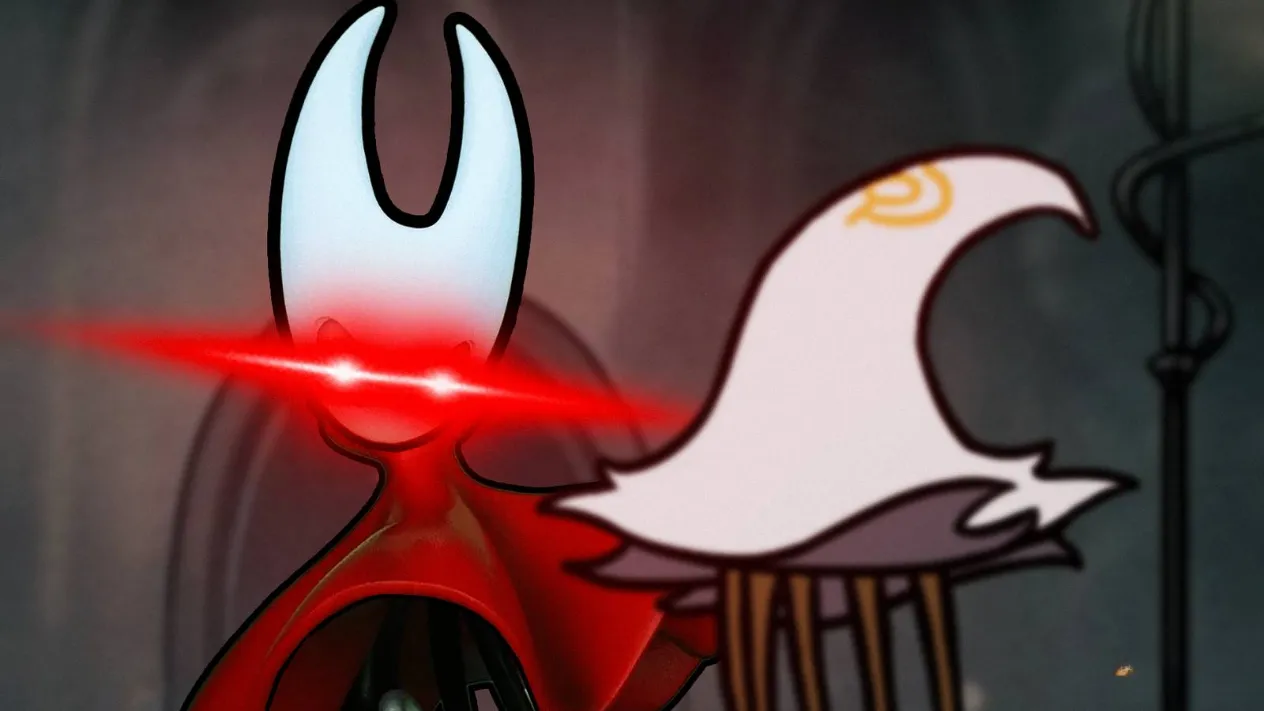 Hornet discovering the secret Clawmaiden nest in the High Halls