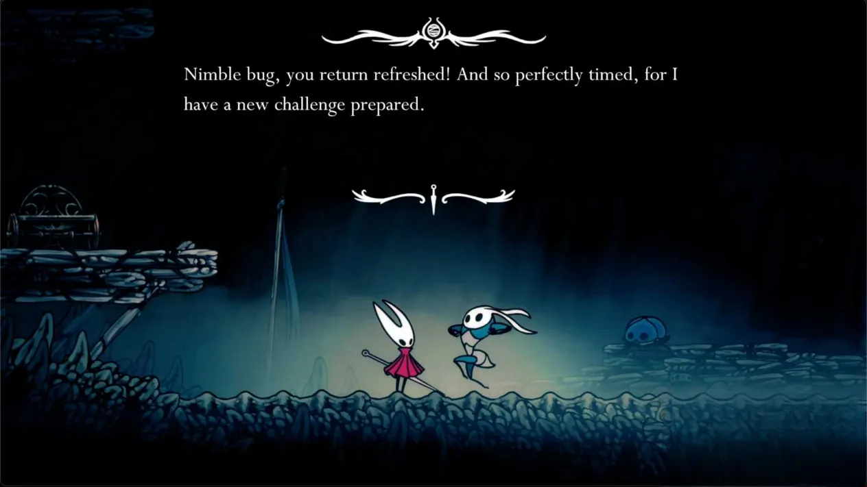 Sprintmaster Swift standing in the skull arena