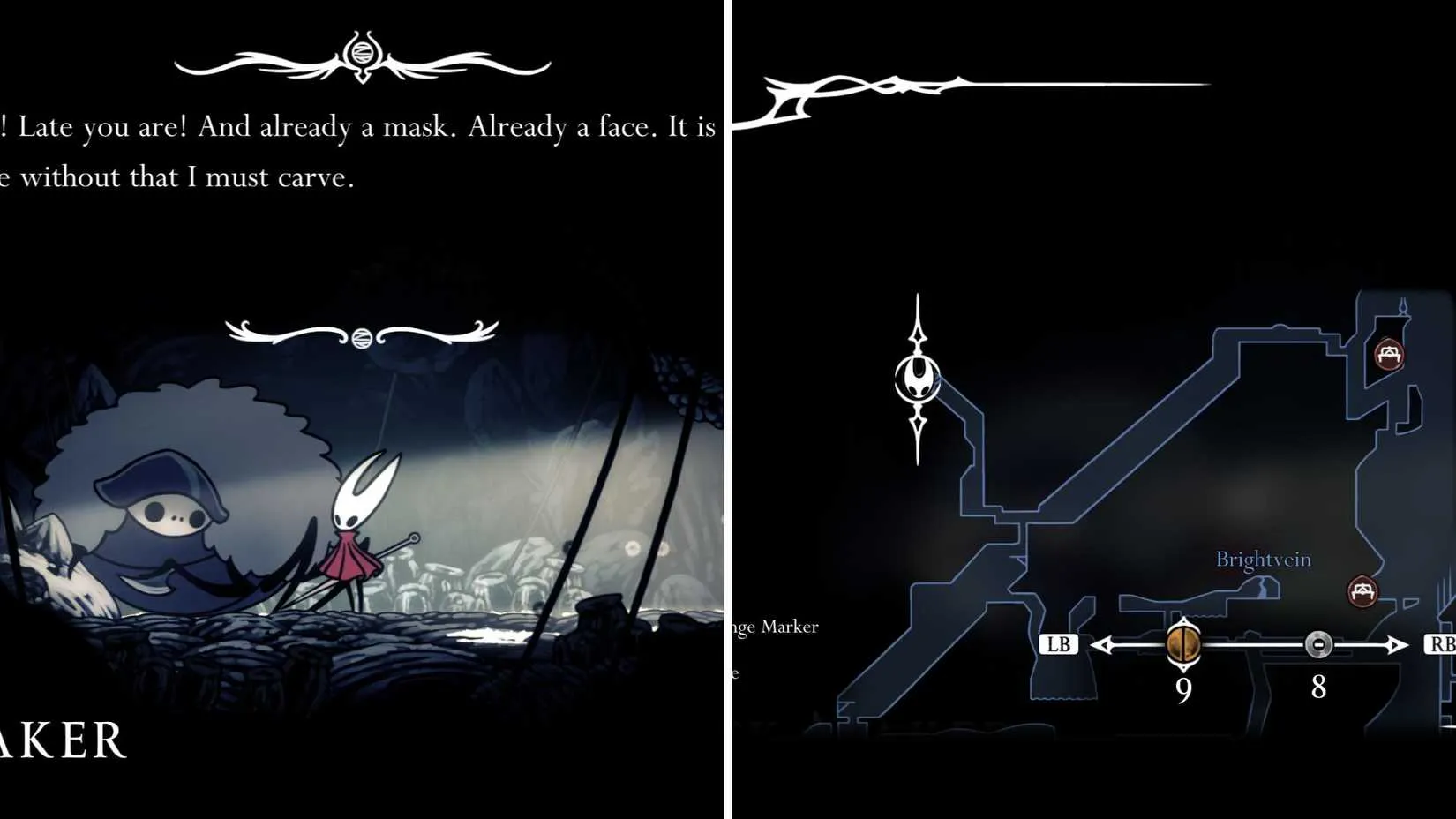 The Mask Maker&rsquo;s secret room, a dimly lit workshop filled with half-finished masks and a faint, eerie glow.