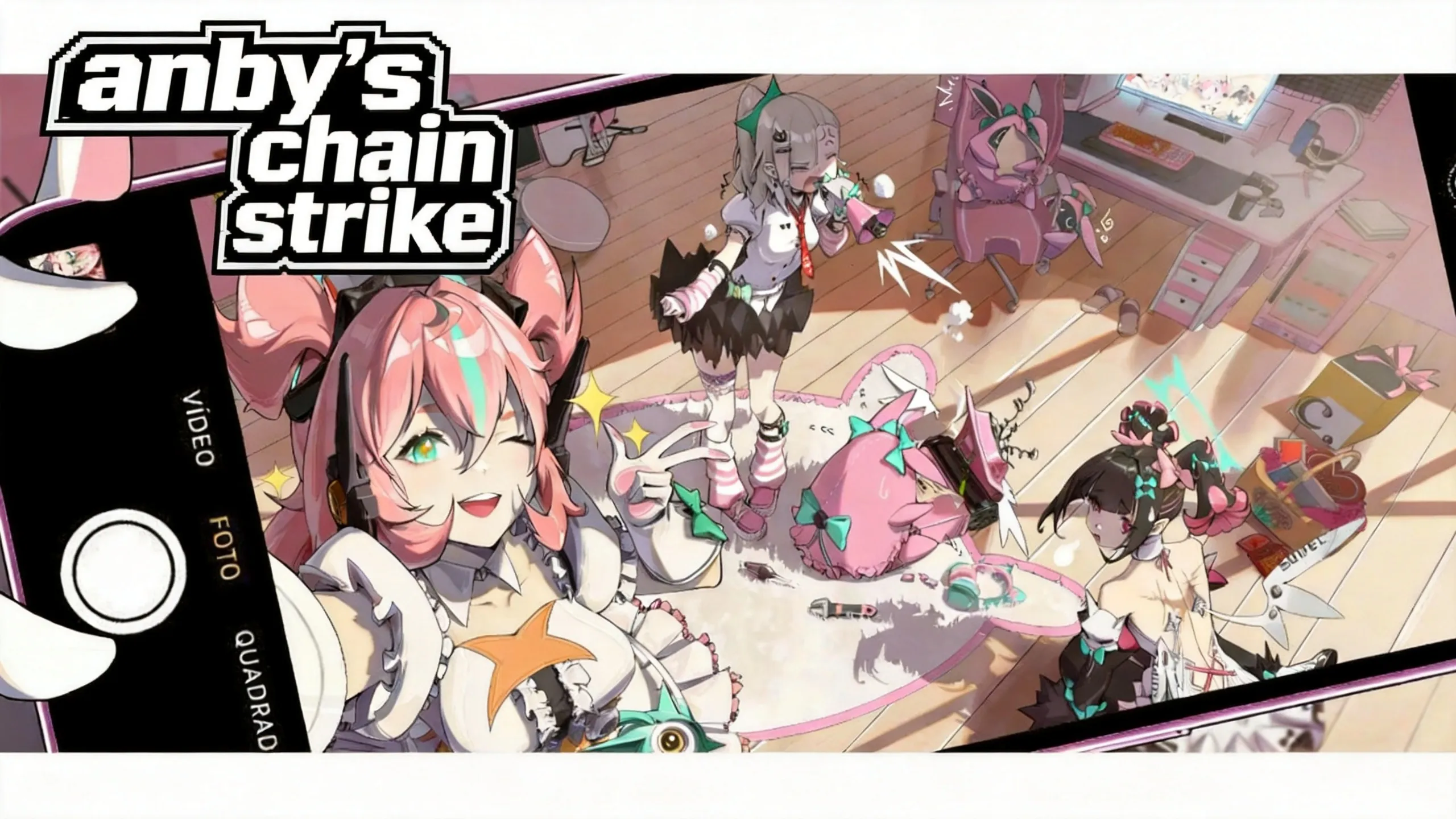 Anby Demara chain attack during Hollow Zero combat sequence