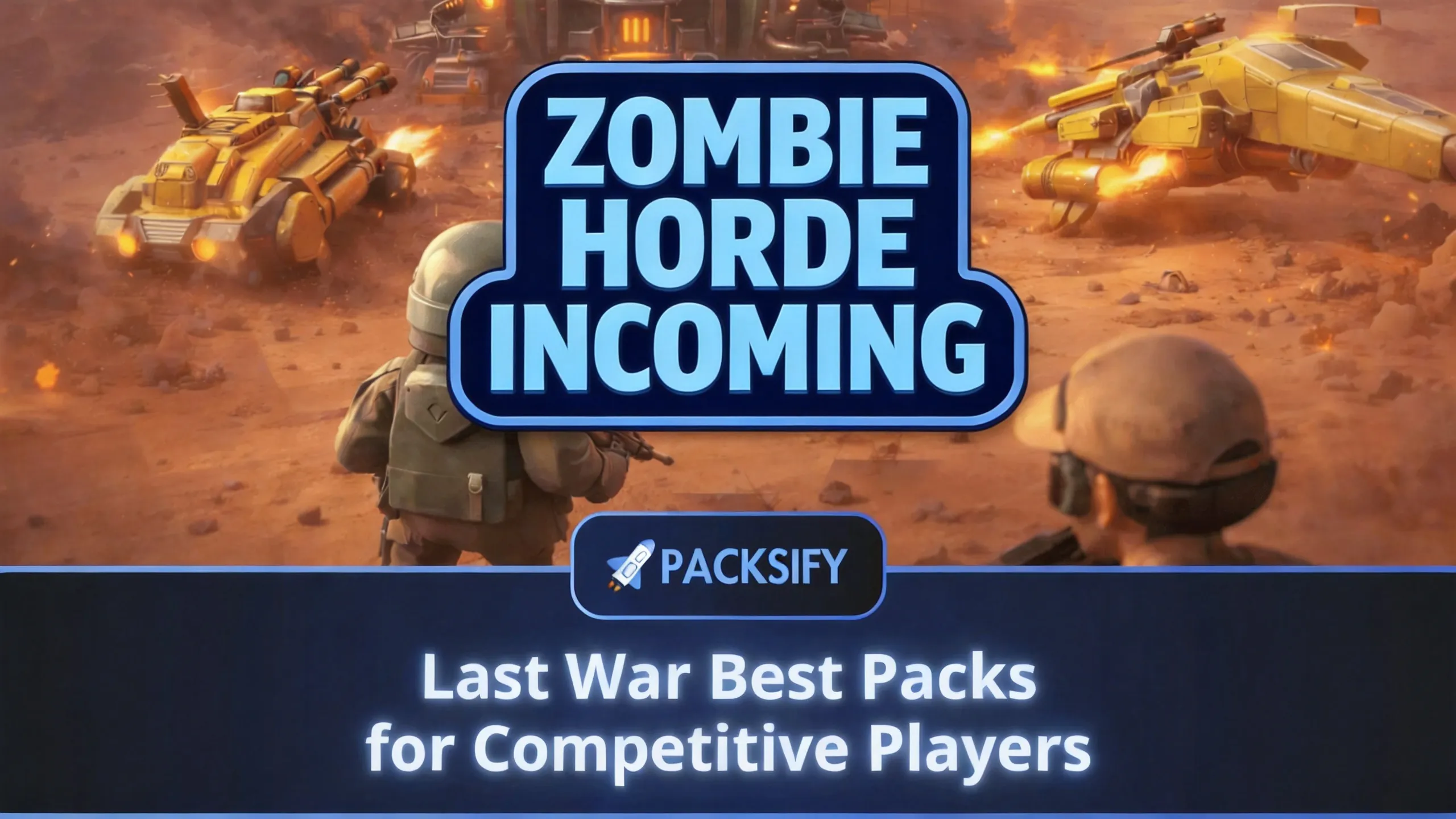 Last War Survival zombie horde attacking player base
