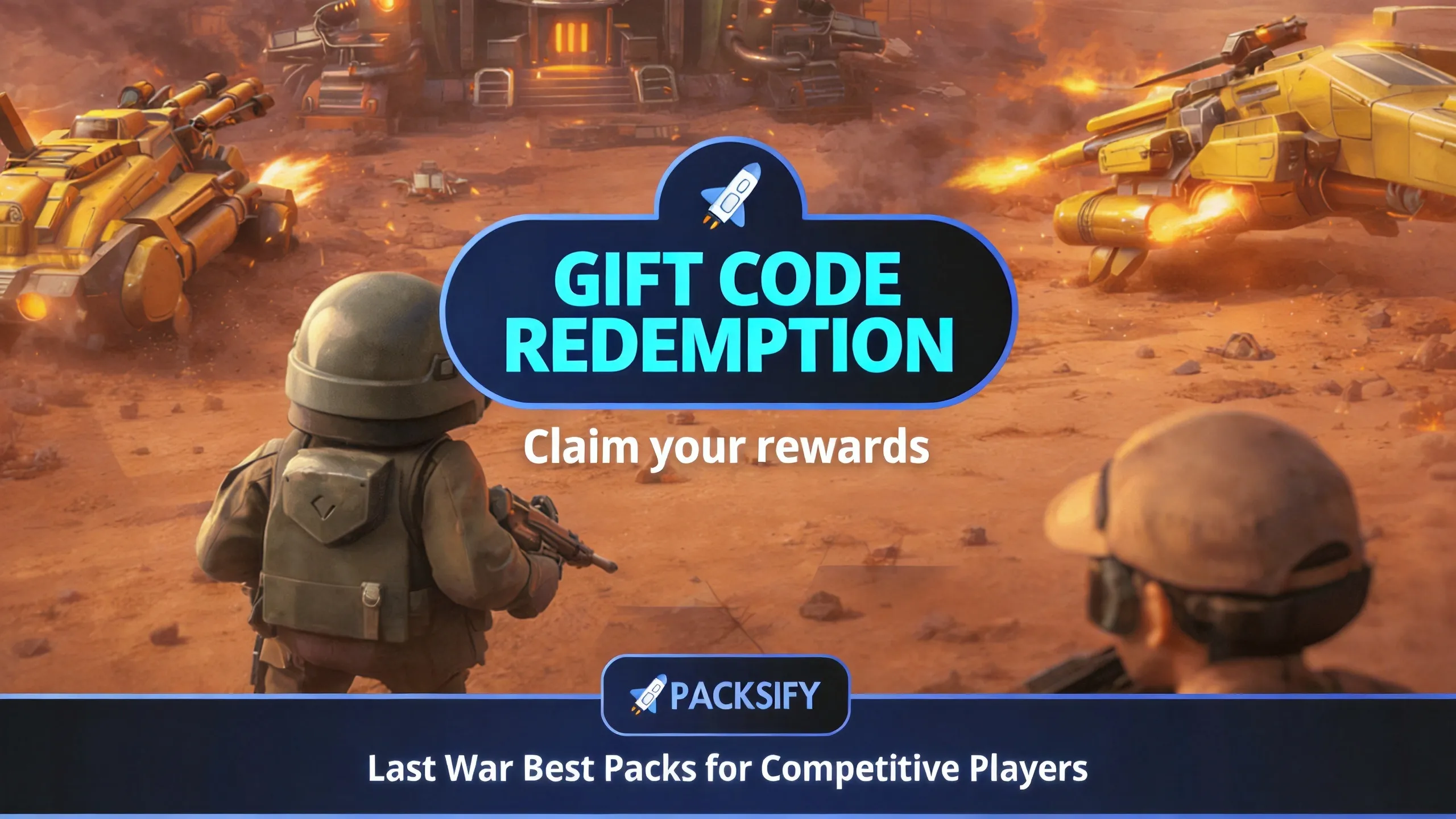 Last War Survival gift code redemption page with UID field