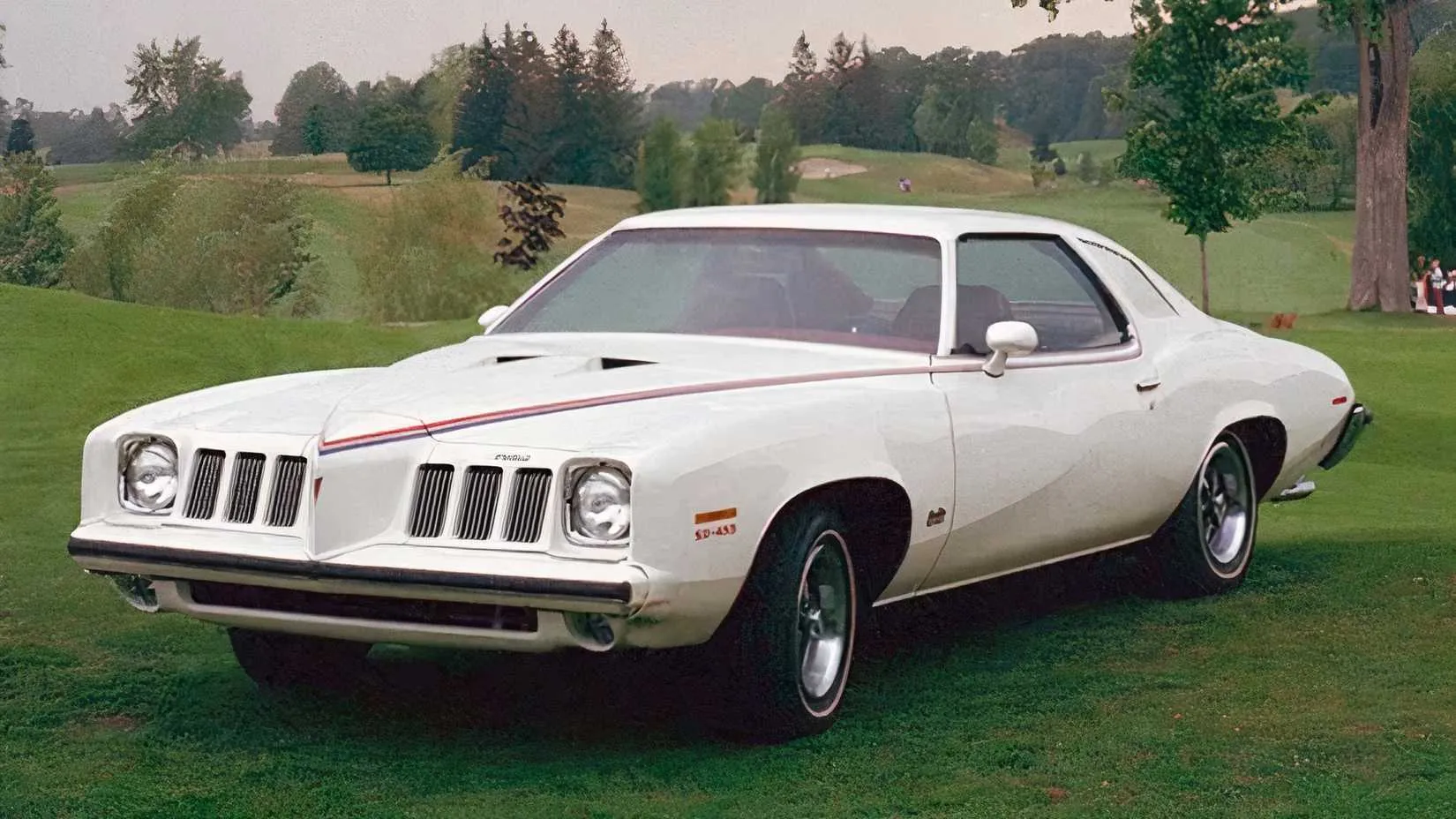 A 1973 Pontiac Super Duty 455 Grand Am, the only one ever made, in factory condition