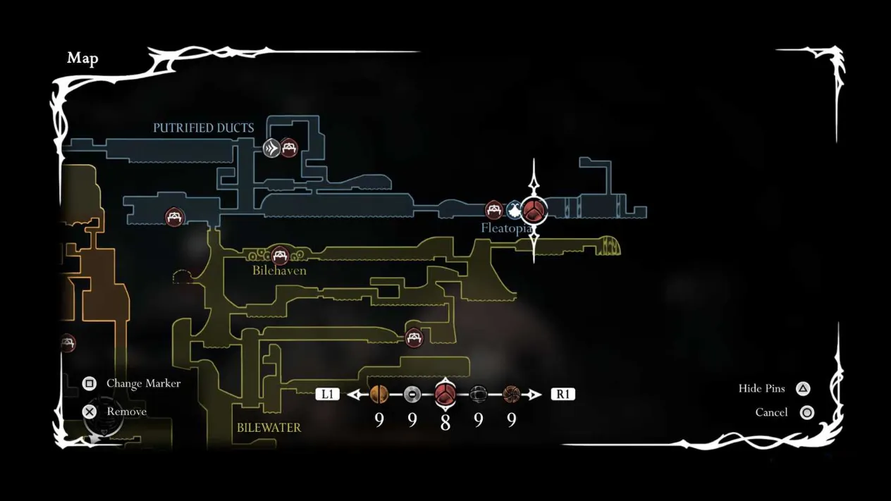 Grindle's final location in Blasted Steps