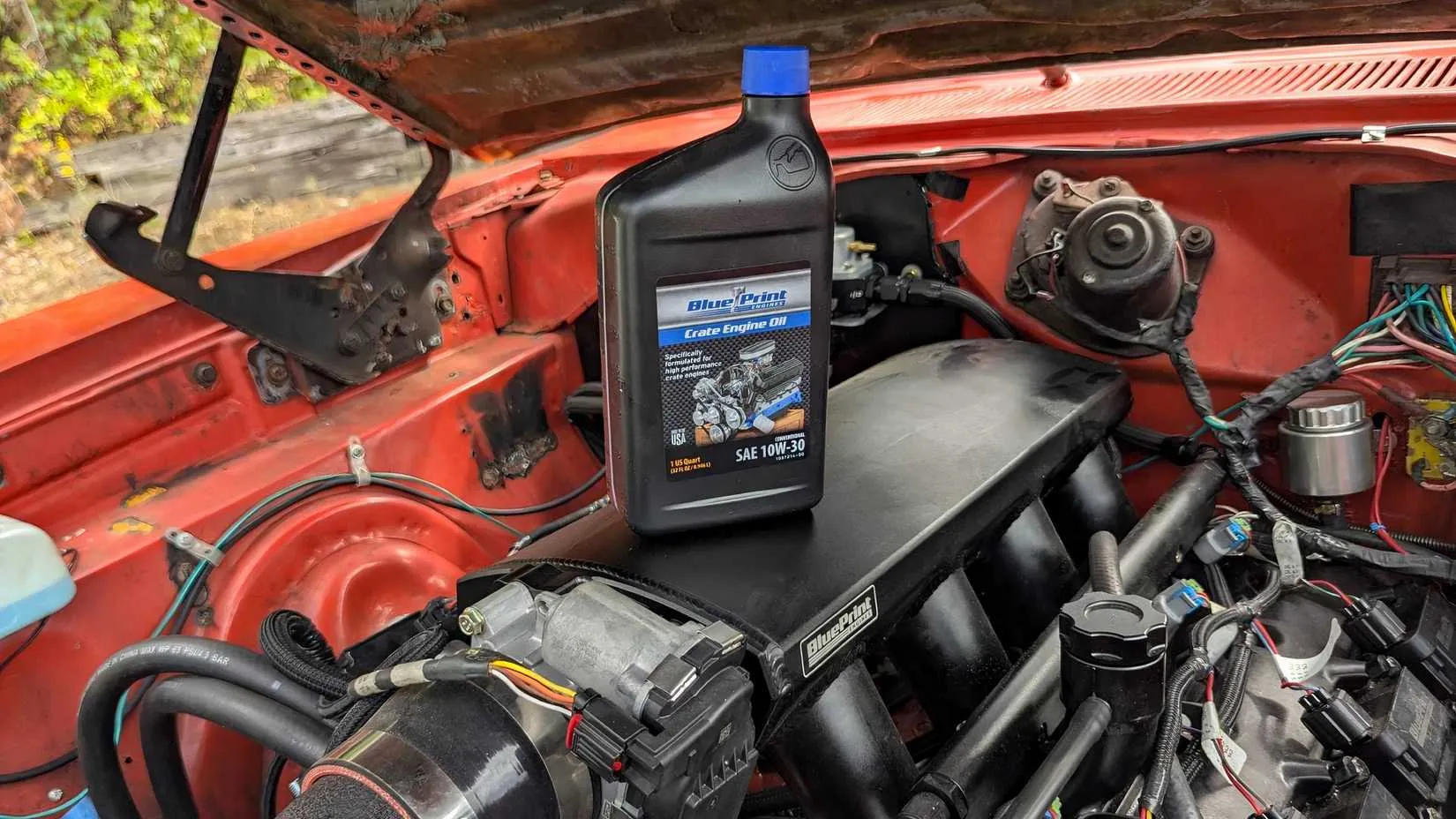 Changing oil after break-in period