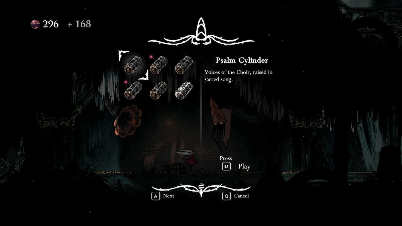 All six Psalm Cylinders scattered across Pharloom