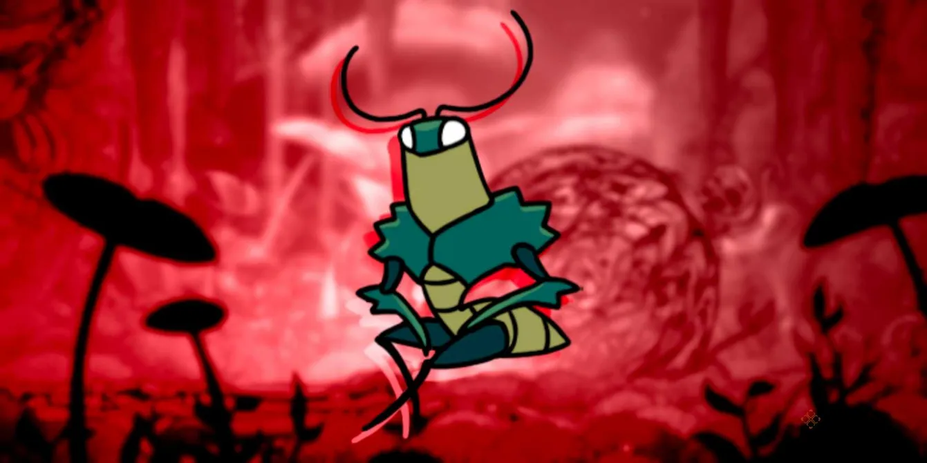 The elegant and sorrowful Green Prince from Hollow Knight: Silksong