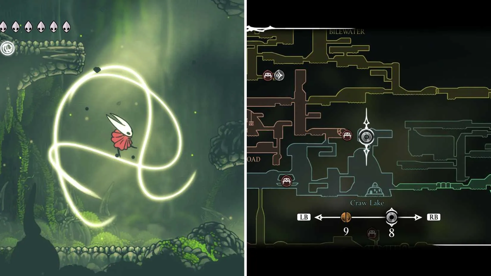 Thread Storm skill located atop the Greymoor balloons