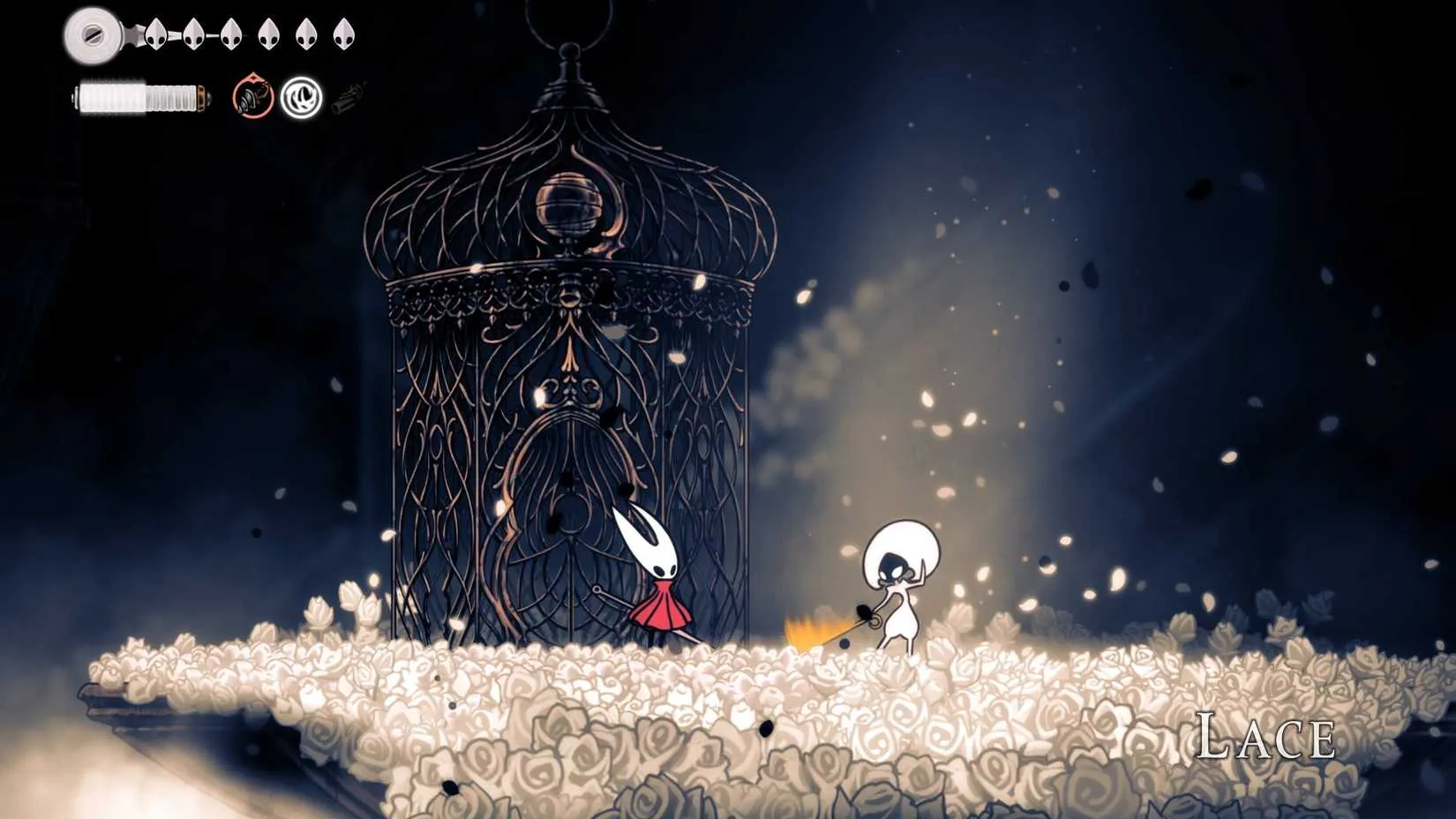 Act 2 finale: Hornet facing Lace for the second time in the High Halls