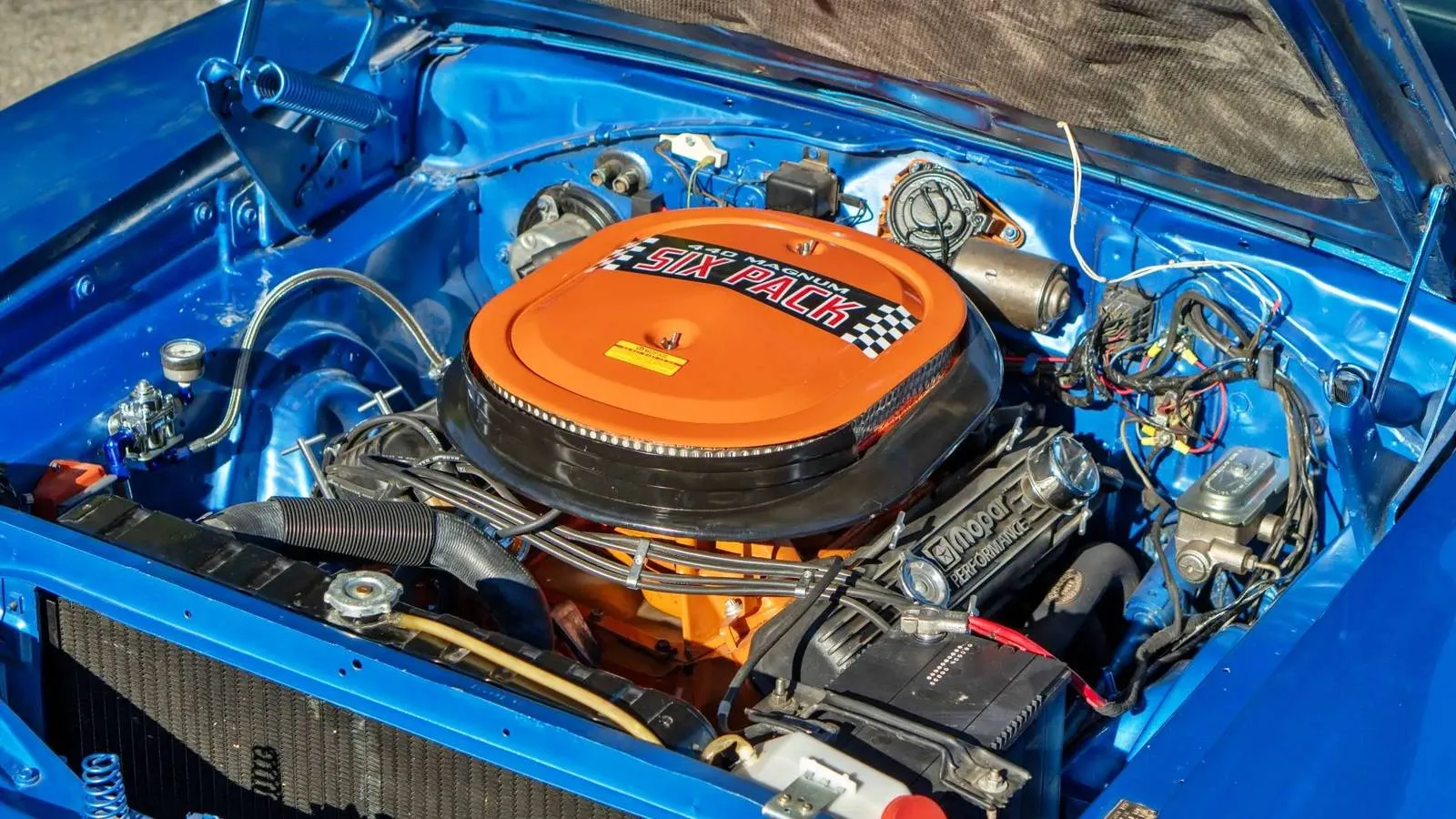 Dodge 440 Six-Pack engine