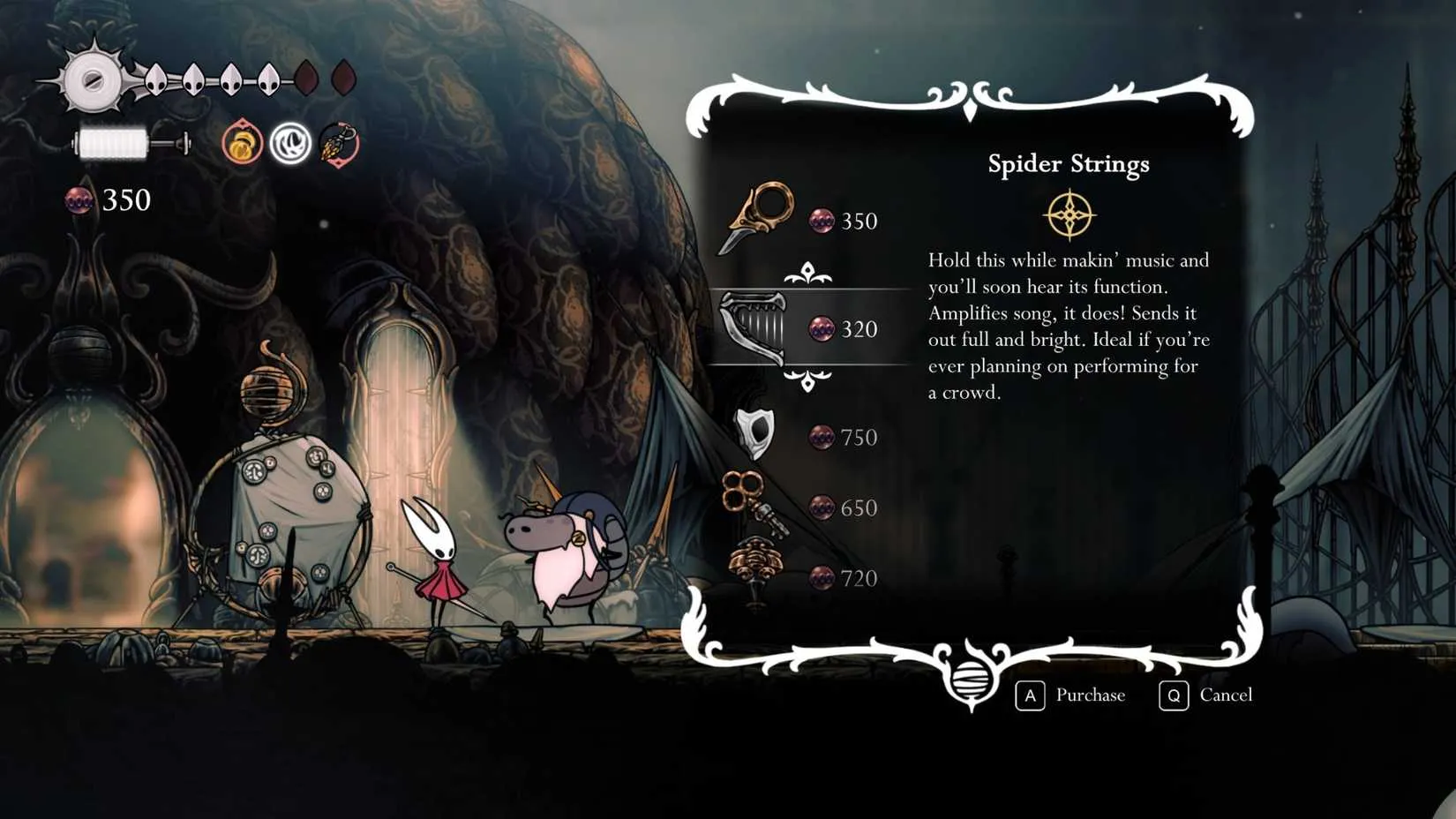 Jubilana offering Spider Strings for sale in Songclave