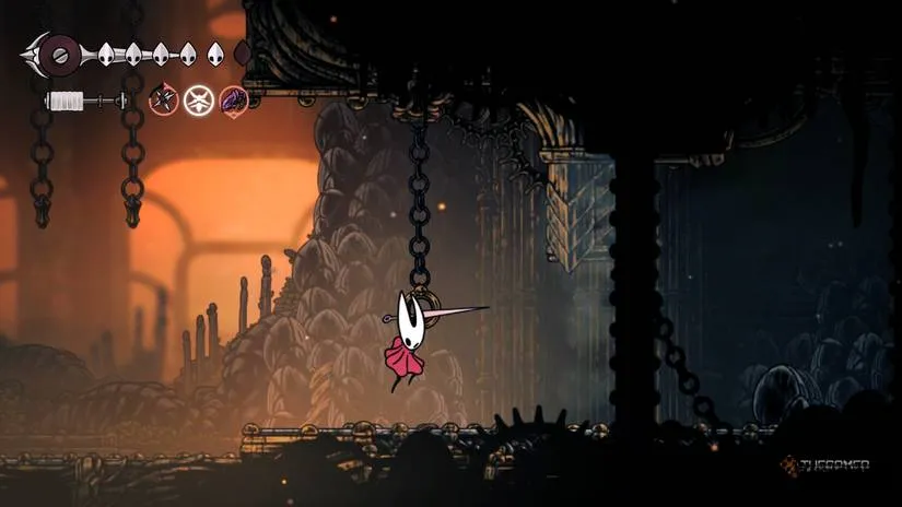 The locked door under the Forge Daughter that requires a Simple Key