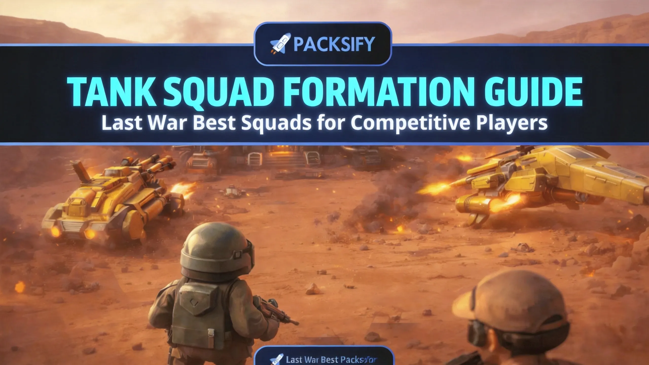 Last War Survival tank squad formation with Kimberly