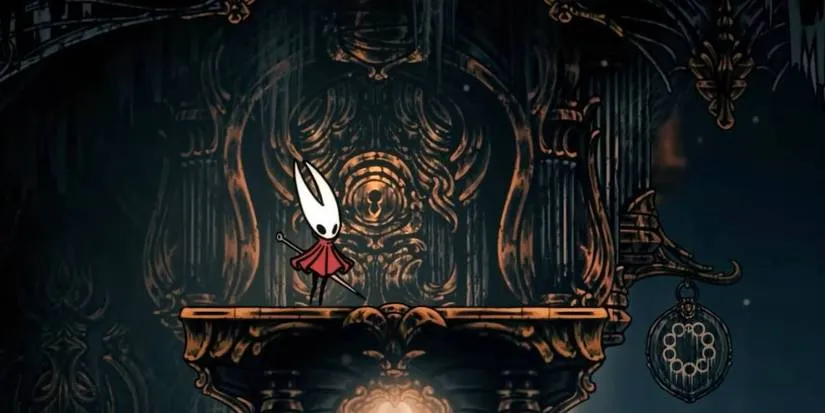 Hollow Knight Silksong Choral Chambers Simple Door