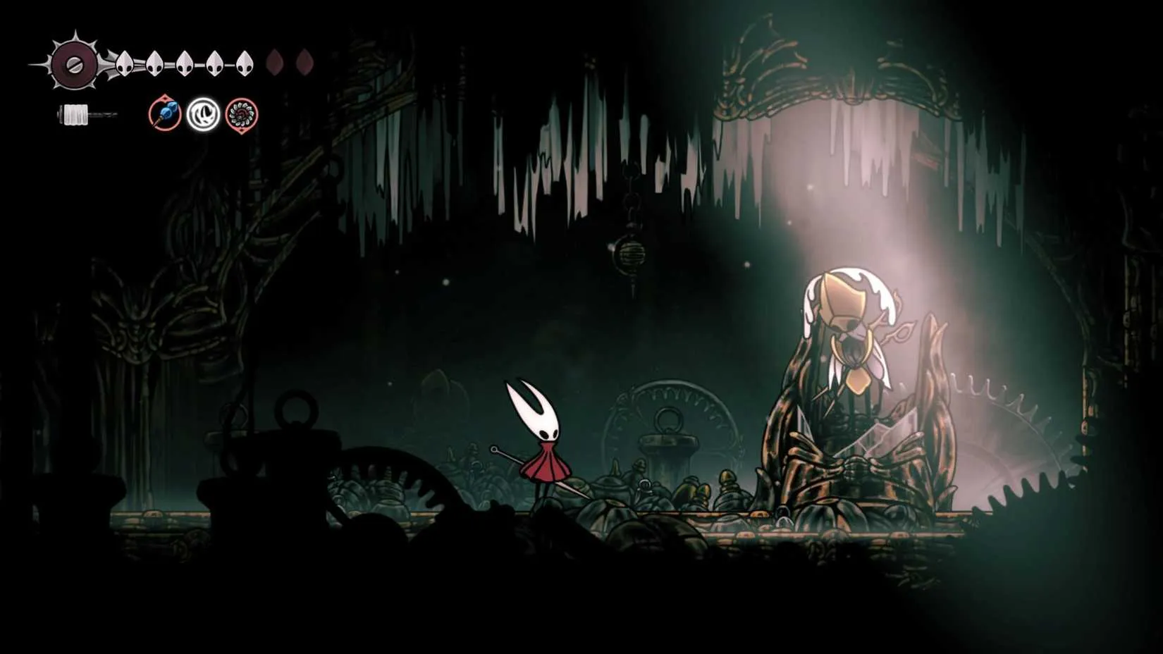 The Second Sentinel that appears after freeing it with the Cogheart pieces