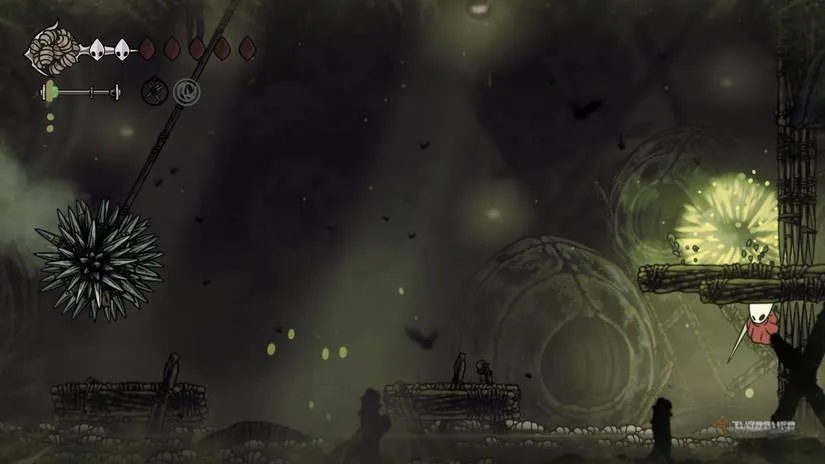 The near-immune corner in the maggot waters during the Groal fight