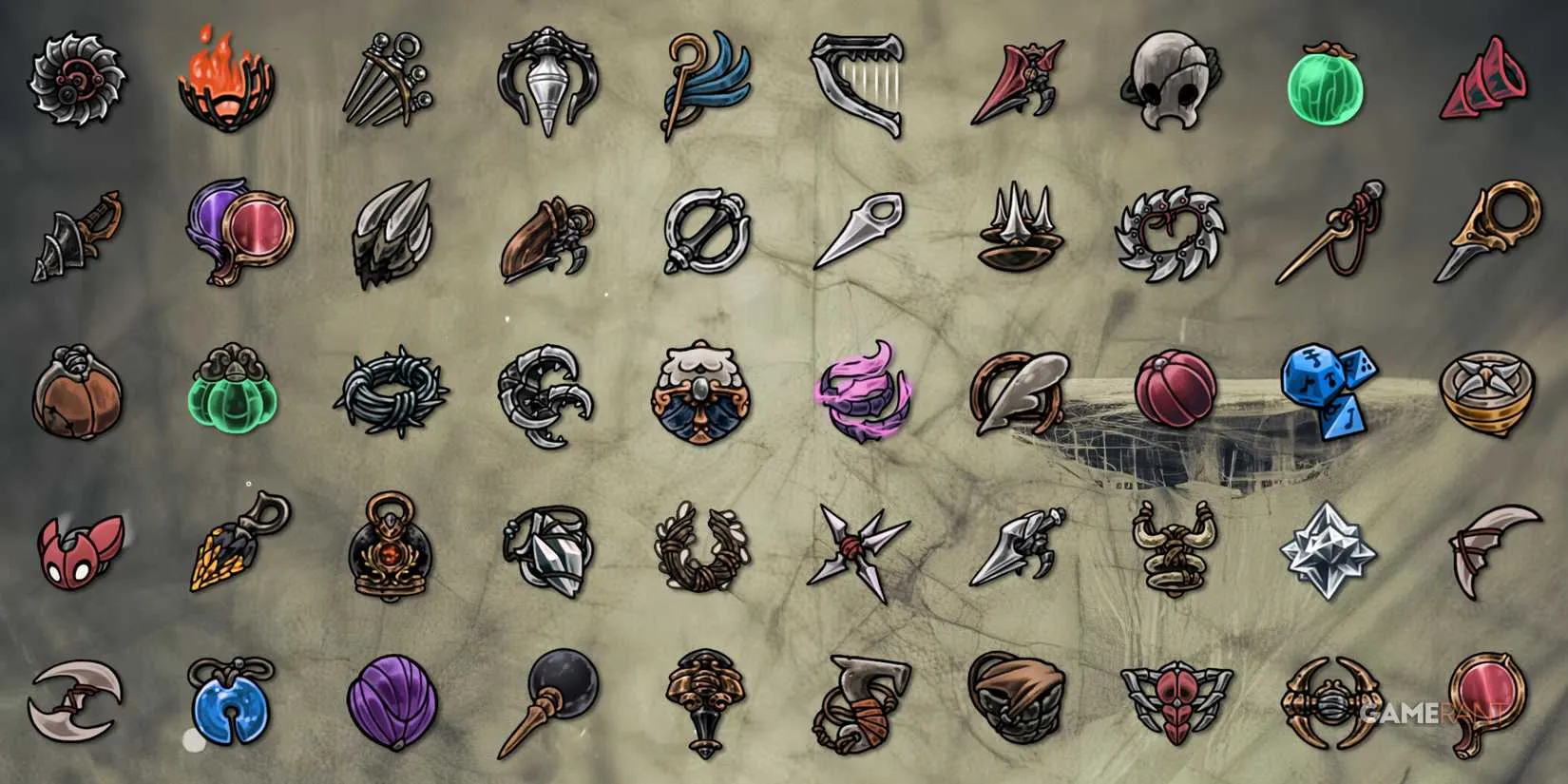 All base Tools in Silksong that count toward completion