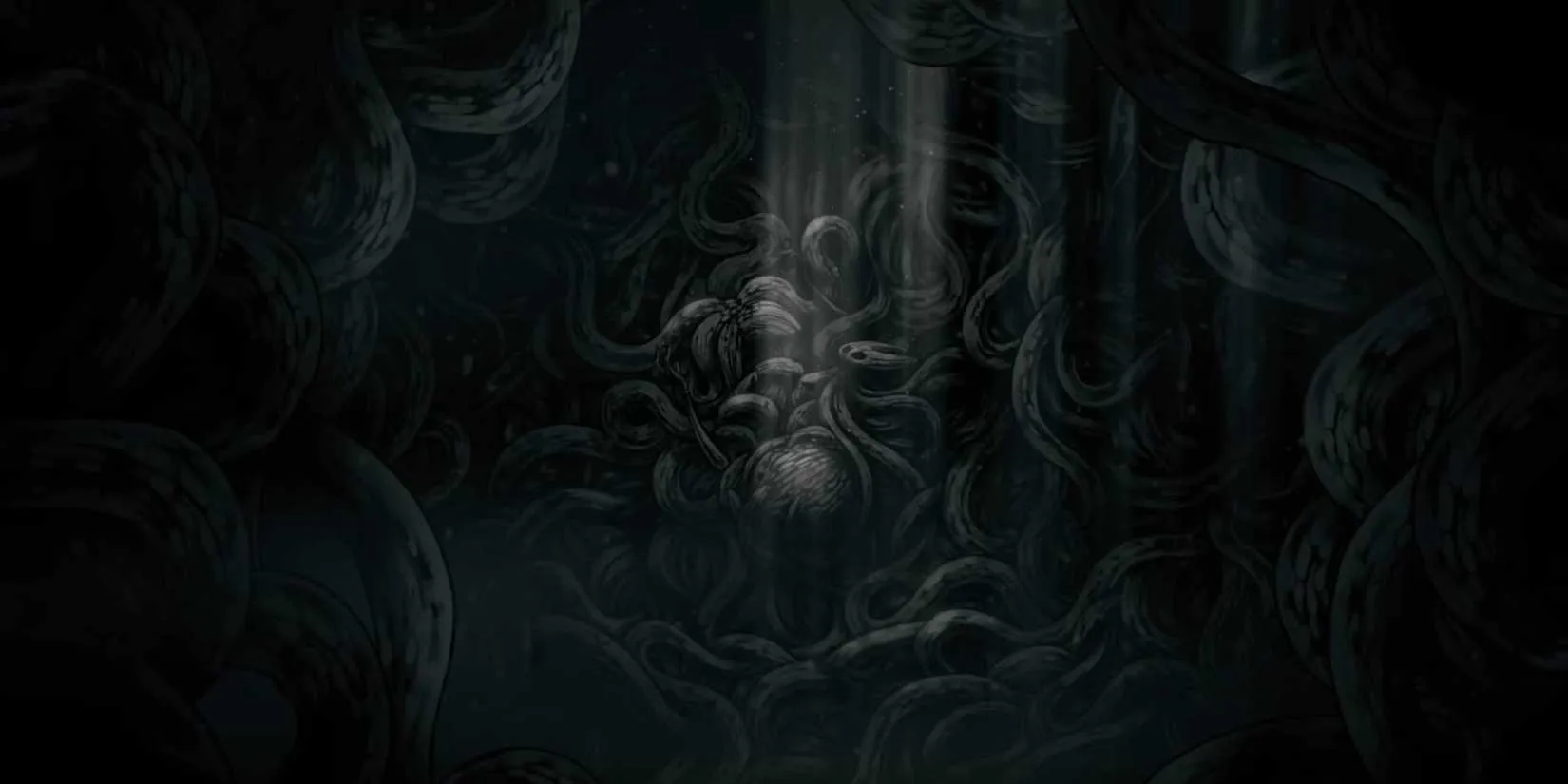 Hornet consumed by vines in the Twisted Child ending