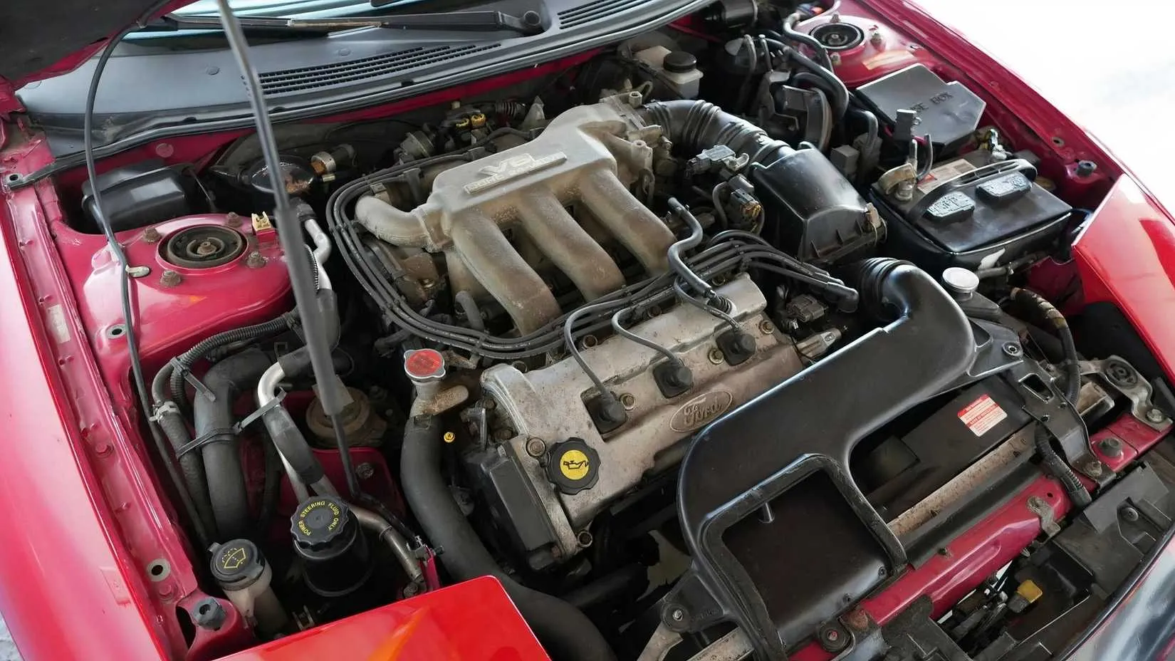 1997 Ford Probe GT engine bay
