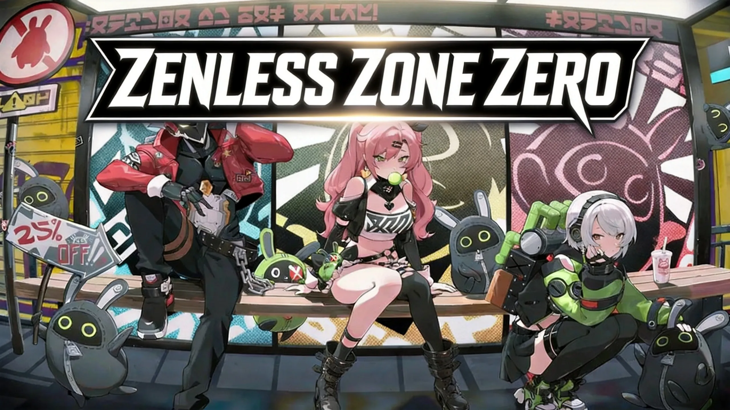 Zenless Zone Zero high-speed urban combat scene