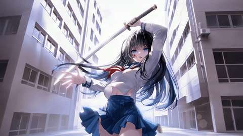 执剑JK少女