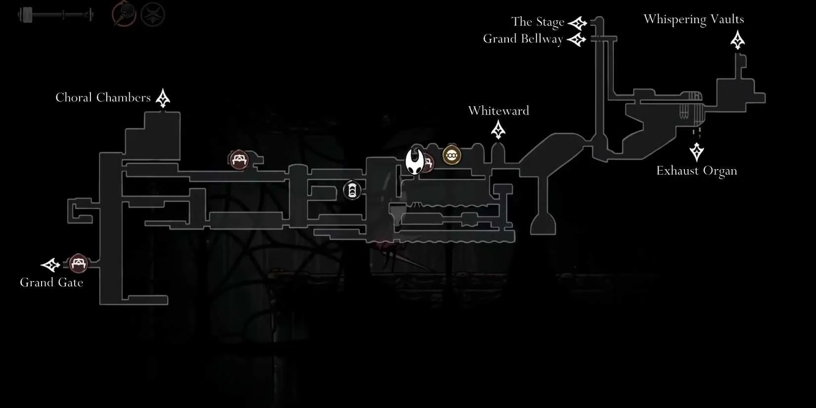 The location of the Twelfth Architect in Hollow Knight: Silksong