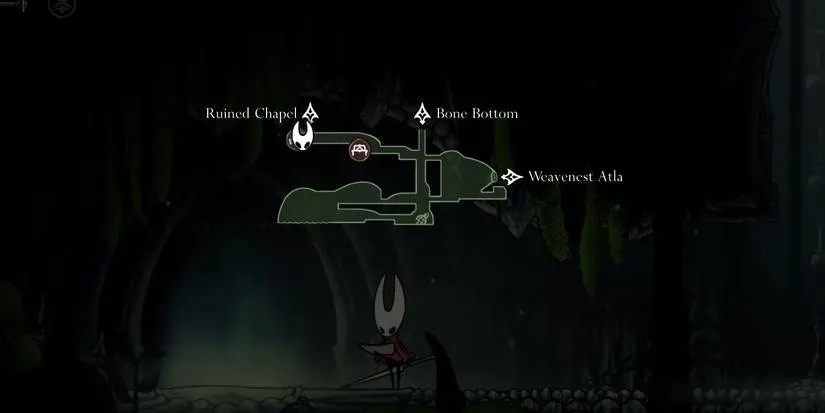 The location of the Shaman Crest in Hollow Knight: Silksong