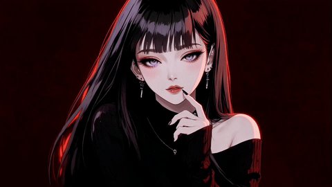 暗黑富江少女