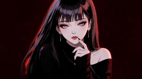暗黑富江少女