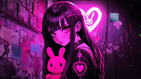 哥特霓虹少女