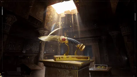 法老神庙氛围