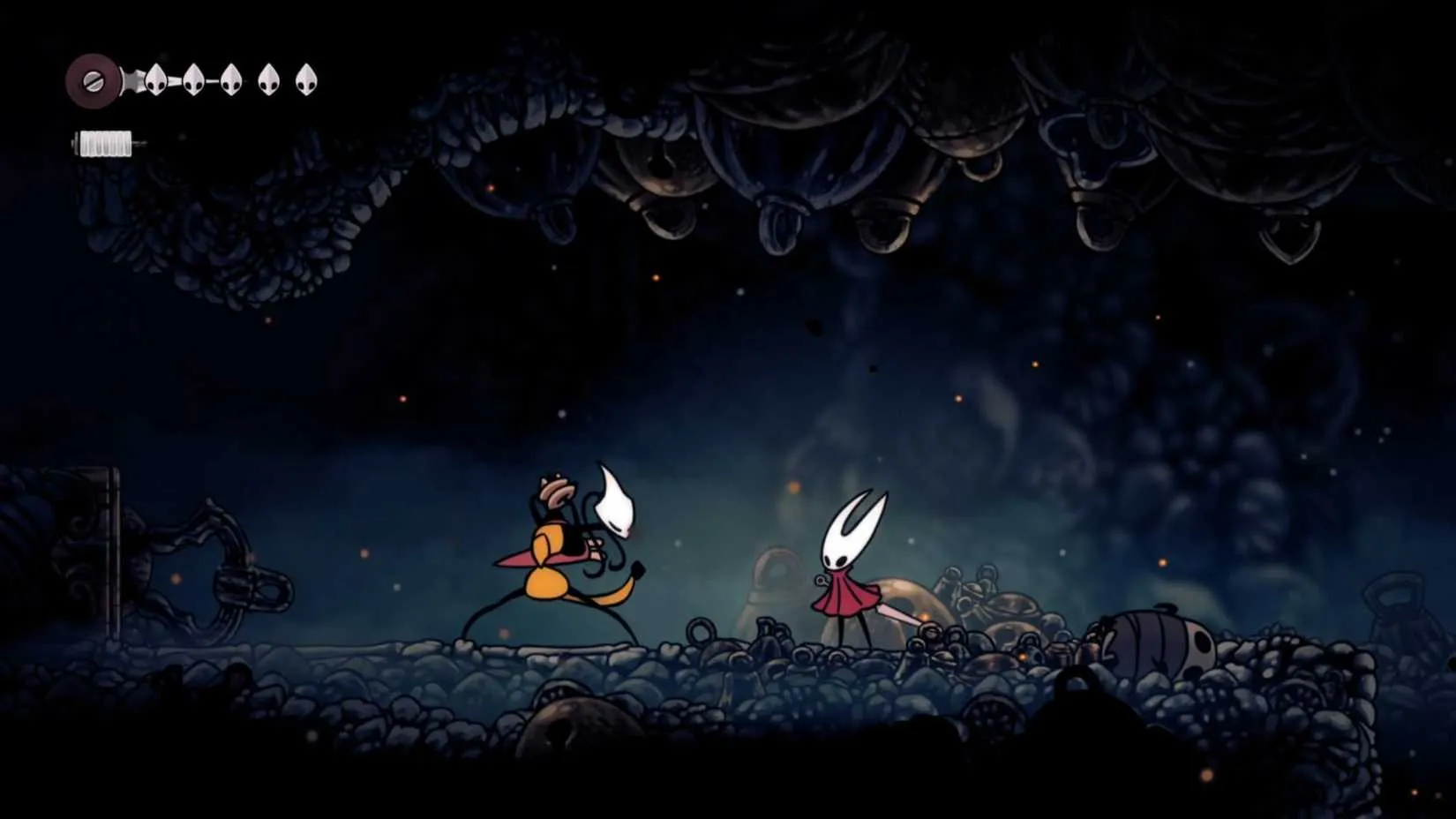 Shakra in The Marrow in Hollow Knight Silksong