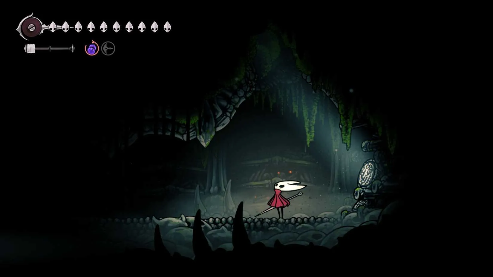 Hollow Knight Silksong Shaman Crest Silk Soar path