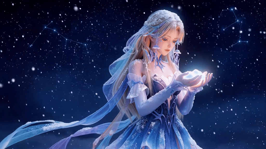 王昭君·星夜捧雪