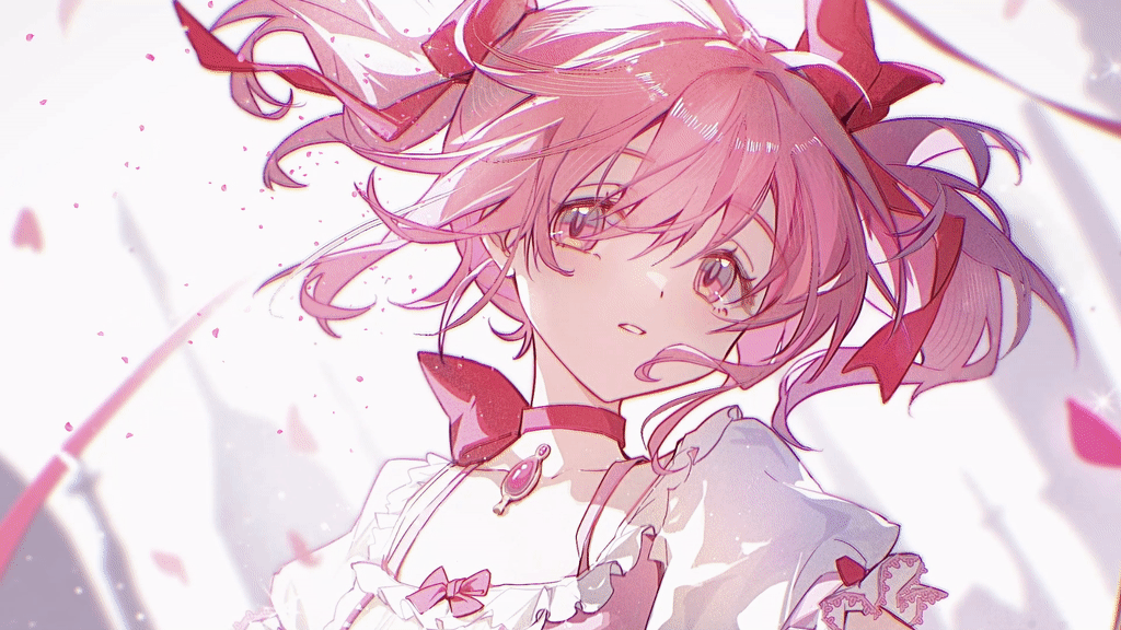 鹿目圆 粉发4K